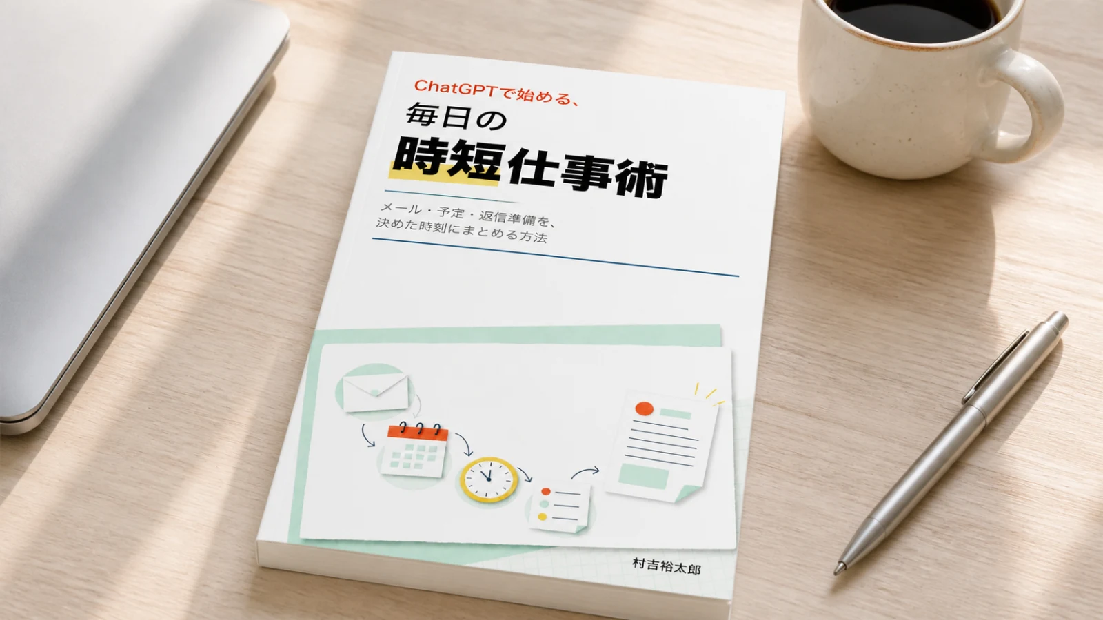 新刊『ChatGPTで始める、毎日の時短仕事術』