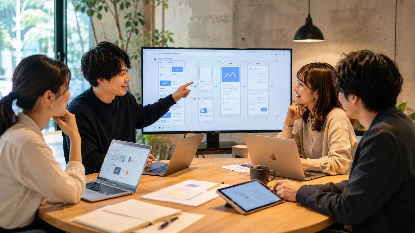 生成AIを使ってWebアプリのプロトタイプを作るイメージ